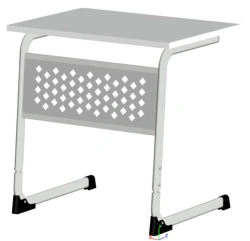 Single Student Desk for 2-4 Growth Groups, Adjustable