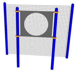 Round Target for Tennis Ball Throwing Test, Diameter 90 cm M-0