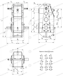 Vertical Cylindrical Gear Reducer CTW-610SPR