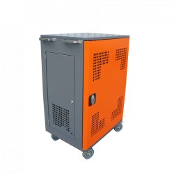 Mobile storage cart with charging system for laptops and tablets SC-N20-A