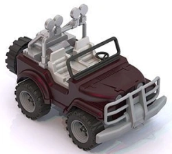 Chameleon Safari Jeep Toy for Kids