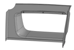 Rear Facade Cover Made of Polyester Fiberglass Model 5299-401-5602010-11