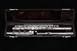 Silver-Plated Flute with Silver Head - Moscow Flute Center 501