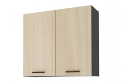 Wall-Mounted Kitchen Cabinet for Dish and Utensil Storage