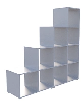 Wooden Ladder Shelf ST.24 for Office and Living Spaces