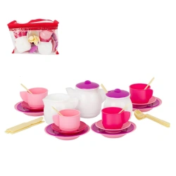 Children's Tea Set Play Kitchen Set with 35 Pieces in Bag