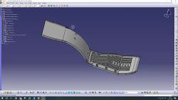 Right Floor Mat for Ural RWD Cabin S35510E-5109014