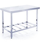 Metal Table with Powder-Coated Frame and 3mm Steel Top