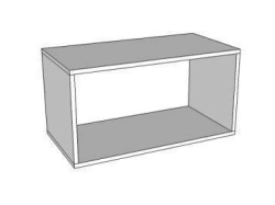 Wall Shelf for Residential and Office Use, Art. PN01