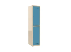 Two-Tiered Clothing Wardrobe with Powder Coated Steel Frame SH-5