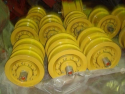 T25-21-001SB Double Flange Support Roller