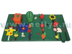 Garden Mat with "Nellya" Application, 200x100x10 cm