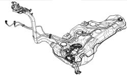 Plastic Fuel Tank SK 381 for Octavia A8 5WA.201.021.BP/5WA.201.021.MD