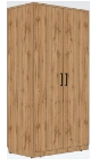 Spacious Two-Door Wardrobe for Clothing, Model SHOK-010