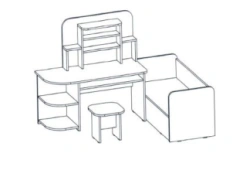 Children's Furniture Set for Playrooms - Alliance-S