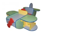 Airplane-Themed Play Area for Kids - Customizable Design