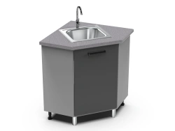 Corner Laboratory Sink PGL LKM PM 1