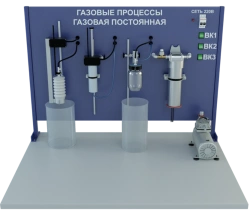 Educational Stand for Gas Processes and Gas Constant (Gas Process Study)