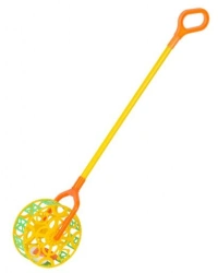 Drumming Rattle Pull Toy for Toddlers