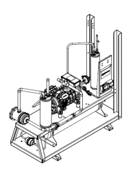 Industrial Refrigeration Units Series I-CU Single Compressor Model