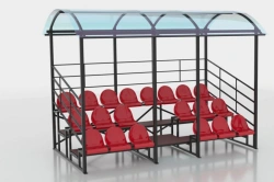 Portable Staging Bleachers for Spectators, Model NF-134899