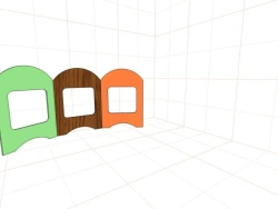 Hospital Folding Screen FN.MDU.01.31.00.00.00