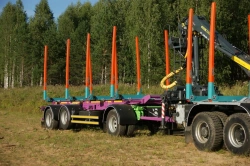 V-Trailer 313 Heavy-Duty Logging Trailer