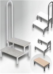 Support Step for Bathtubs - Safe Access for Disabled