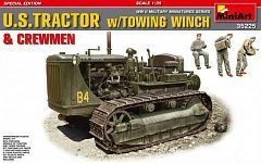 American Tractor Model Kit with Winch and Crew - Special Edition