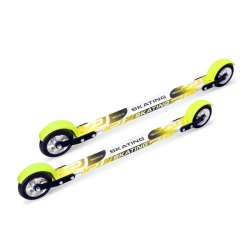 ELVA SK100R ALU Roller Skis for Skating on Rubber Wheels