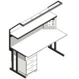 Wooden Workbench for Radio Engineers and Assemblers