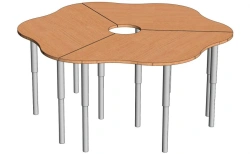Children's Table with Adjustable Height, Model SR-5