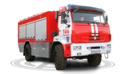 Fire Tanker Truck AC 2.3-40 (43502) on KAMAZ 43502-D5 Chassis