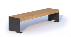 Durable Outdoor Bench for Play and Relaxation Areas - Model 302.37.00