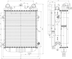 Radiator Block for Internal Combustion Engine BР-184M.1301.000