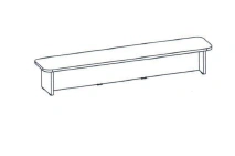 Lightweight Bench for Various Settings - Alliance-S Brand