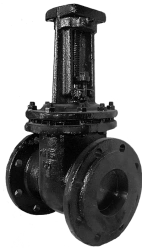 Cast Iron Parallel Gate Valve for Electric Drive 30Ч906БР