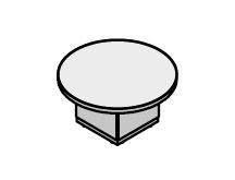 Wooden Coffee Table Set "Time.S" for Office Use