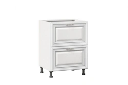 Luxurious Kitchen Base Cabinet Facade Set with 2 Drawers - Italy LD.275360.000