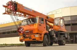 Truck Crane KS-35719-8A with 16t Lifting Capacity