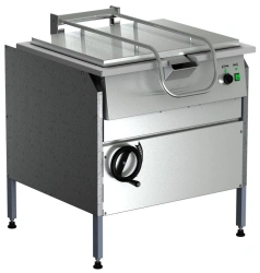 Electric Frying Pan SESM-0.3N with Tilted Stainless Steel Bowl