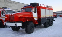 Fire Emergency Rescue Vehicle ASA-(20-40) Model 5881S1 on Ural-4320 Chassis