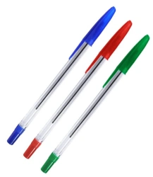 Set of 3 Colors Ballpoint Pens - STAMM 111