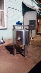 Cheese Production Vat for Making Hard and Soft Cheeses - SV-100