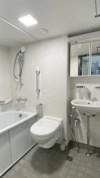 Sanitary Cabin with Bathtub for Marine Use - ALKI 360053.288