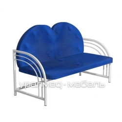 Medical Two-Seater Sofa D-2 for Clinics and Hospitals