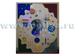 Customizable Fibro-Optic Tactile Panel "Nellia