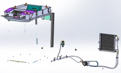 Universal Air Conditioner for Combine Harvesters AUGUST 23BS-UES-280.2-BK