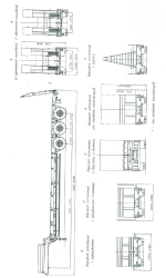 Semi-Trailer for Transporting Heavy Cargo, Model ChMZAP-99064E