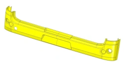 Rear Bumper for LiAZ 5292 - Component 529265-5601270-97